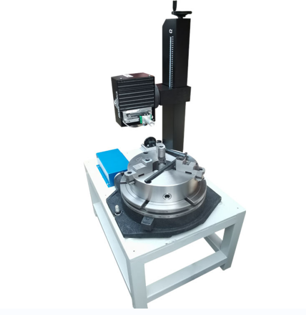 如何快速清晰的給法蘭外周面進行刻字？